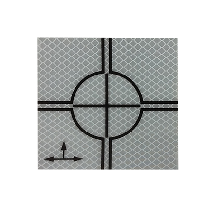 Reflective sign 100x100 mm