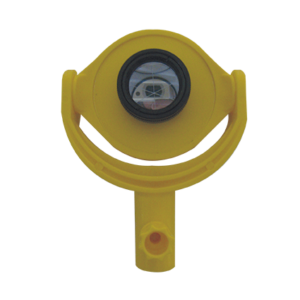 Mini prism with bracket for auscultation