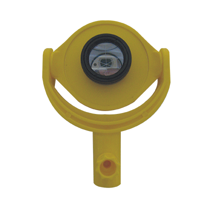 Mini prism with bracket for auscultation