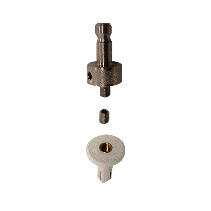 Plastic pin system with adapter